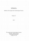 Research paper thumbnail of New Finds Dating from the British Mandate from the Tyropoeon Valley: The Givati Parking Lot Excavations Near the Dung Gate". Strata. Bulletin of the Anglo-Israel Archaeological Society 31. Pp.153-162.