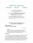Research paper thumbnail of Effects of Vouchers:Another Look at the Florida Data