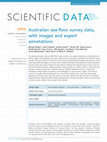 Research paper thumbnail of Australian sea-floor survey data, with images and expert annotations