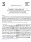 Research paper thumbnail of Gas–solid conversion in fluidised bed reactors