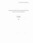 Research paper thumbnail of The African American Student Experience at Predominantly White Colleges: Implications for School and College Counselors