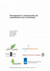 Research paper thumbnail of Nevengeulen in uiterwaarden als kraamkamer voor riviervissen