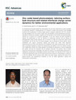 PDF) Zinc oxide based photocatalysis: tailoring surface- bulk