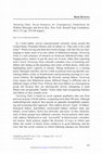 Research paper thumbnail of BOOK REVIEW William Marsiglio and Kevin Roy - Nurturing Dads: Social Initiatives for Contemporary Fatherhood