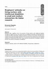 PDF) Implicit attitudes and discrimination against people with