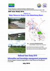 Research paper thumbnail of Water Resource Study (Flow Change)in the Sebanhieng Basin2010