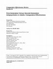 PDF) First-Generation Versus Second-Generation Antipsychotics in