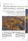 Research paper thumbnail of Declive de los bosques de algas en las costas atlánticas peninsulares y canarias