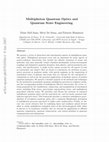 PDF) Multiphoton quantum optics and quantum state engineering