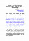 Research paper thumbnail of “Mapping a ‘Spiritual’ Landscape: Representing Terrestrial Space in the Shan hai jing.” In: Political Frontiers, Ethnic Boundaries, and Human Geographies in Chinese History, eds. Nicola di Cosmo and Don Wyatt. London – New York: RoutledgeCurzon, 2003, pp. 35-79