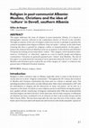 Research paper thumbnail of Religion in post-communist Albania: Muslims, Christians and the idea of 'culture' in Devoll, southern Albania (2007)