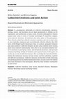 Research paper thumbnail of Collective Emotions and Joint Action: Beyond Received and Minimalist Approaches