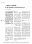 Research paper thumbnail of " Literatura sorda " Die Augen und Hände der spanischen Gehörlosenliteratur (Teil I) 1