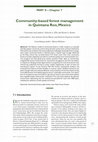 Research paper thumbnail of Community-based forest management in Quintana Roo, Mexico