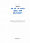 Research paper thumbnail of New deal for disabled people: Early implementation