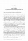 Research paper thumbnail of Markt-Religion: Die Genealogie neoliberaler Religiosität in den USA [Free Market Religion: The Genealogy of Neoliberal Religiosity in the United States]