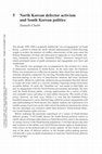 Research paper thumbnail of North Korean Defector Activism and South Korean Politics
