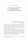 Research paper thumbnail of ANA MARÍA OCHOA GAUTIER - SOBRE EL ESTADO DE EXCEPCIÓN COMO COTIDIANIDAD: CULTURA Y VIOLENCIA EN COLOMBIA