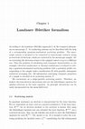 Research paper thumbnail of Landauer–Büttiker formalism