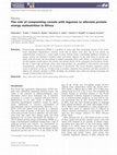 Research paper thumbnail of The role of compositing cereals with legumes to alleviate protein energy malnutrition in Africa