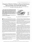 PDF) FREQUENCY SELECTIVE SURFACES Theory and Design A Wiley