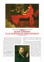 ALMA-TADEMA e la nostalgia dell’antico Alma Tadema e la nostalgia dell'antico