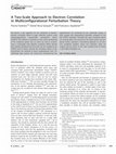 Research paper thumbnail of A Two-Scale Approach to Electron Correlation in Multiconfigurational Perturbation Theory