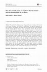 Research paper thumbnail of How does it really feel to act together? Shared emotions and the phenomenology of we agency (forthcoming in Phenomenology and the Cognitive Sciences)