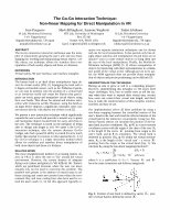 Research paper thumbnail of The go-go interaction technique: non-linear mapping for direct manipulation in VR