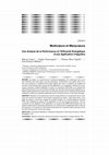 Research paper thumbnail of Multicœurs et Manycœurs: Une Analyse de la Performance et de l'Efiicacité Énergétique d'une Application Irrégulière