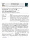 Research paper thumbnail of Spatial and temporal visual properties of the neurons in the intermediate layers of the superior colliculus
