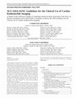 【5％OFF】 PDF) ACC/AHA/ASNC Cardiac of Use Clinical the for Guidelines その他