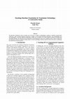 Research paper thumbnail of Teaching machine translation and translation technology: a contrastive study