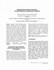 Research paper thumbnail of Building General Hyper-Heuristics for Multi-Objective Cutting Stock Problems