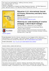 Research paper thumbnail of Widening our understanding of creative pedagogy: a North–South dialogue