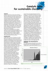 PDF) The Role of Catalysis for the Sustainable Production of Bio
