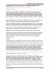 Research paper thumbnail of The Behavioural DNA of Creativity