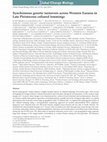 Research paper thumbnail of Synchronous genetic turnovers across Western Eurasia in Late Pleistocene collared lemmings