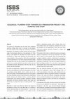 Research paper thumbnail of ECOLOGICAL PLANNING STUDY TOWARDS ECO URBANISATION PROJECT