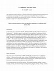 Research paper thumbnail of A Condition by Any Other Name