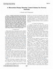 Research paper thumbnail of A hierarchical ramp metering control scheme for freeway networks
