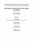 PDF) Econometric Modelling with Time Series: Specification
