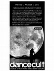 Research paper thumbnail of Dancecult 5.2 (2013): Special issue on Afrofuturism