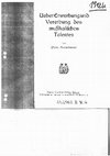Research paper thumbnail of (1912c): Über Erwerbung und Vererbung des musikalischen Talentes.