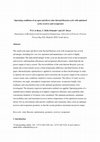 Research paper thumbnail of Operating conditions of an open and direct solar thermal Brayton cycle with optimised cavity receiver and recuperator