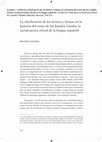 Research paper thumbnail of Leeman, J. (2016) La clasificación de los latinos y latinas en la historia del censo de los Estados Unidos: la racialización oficial de la lengua española. In José Del Valle (ed.) La historia política del español. Madrid: Editorial Aluvión. 354-379.