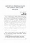 Research paper thumbnail of Ayanis ve Çevresinin Tektoniği (31. AST)