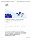 Research paper thumbnail of Subjektivierungsforschung quo vadis? Auf holprigen Wegen zwischen Kollektiv und Individuum