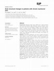Research paper thumbnail of Brain structural changes in patients with chronic myofascial pain