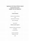 PDF) Applications of the moment method to optical